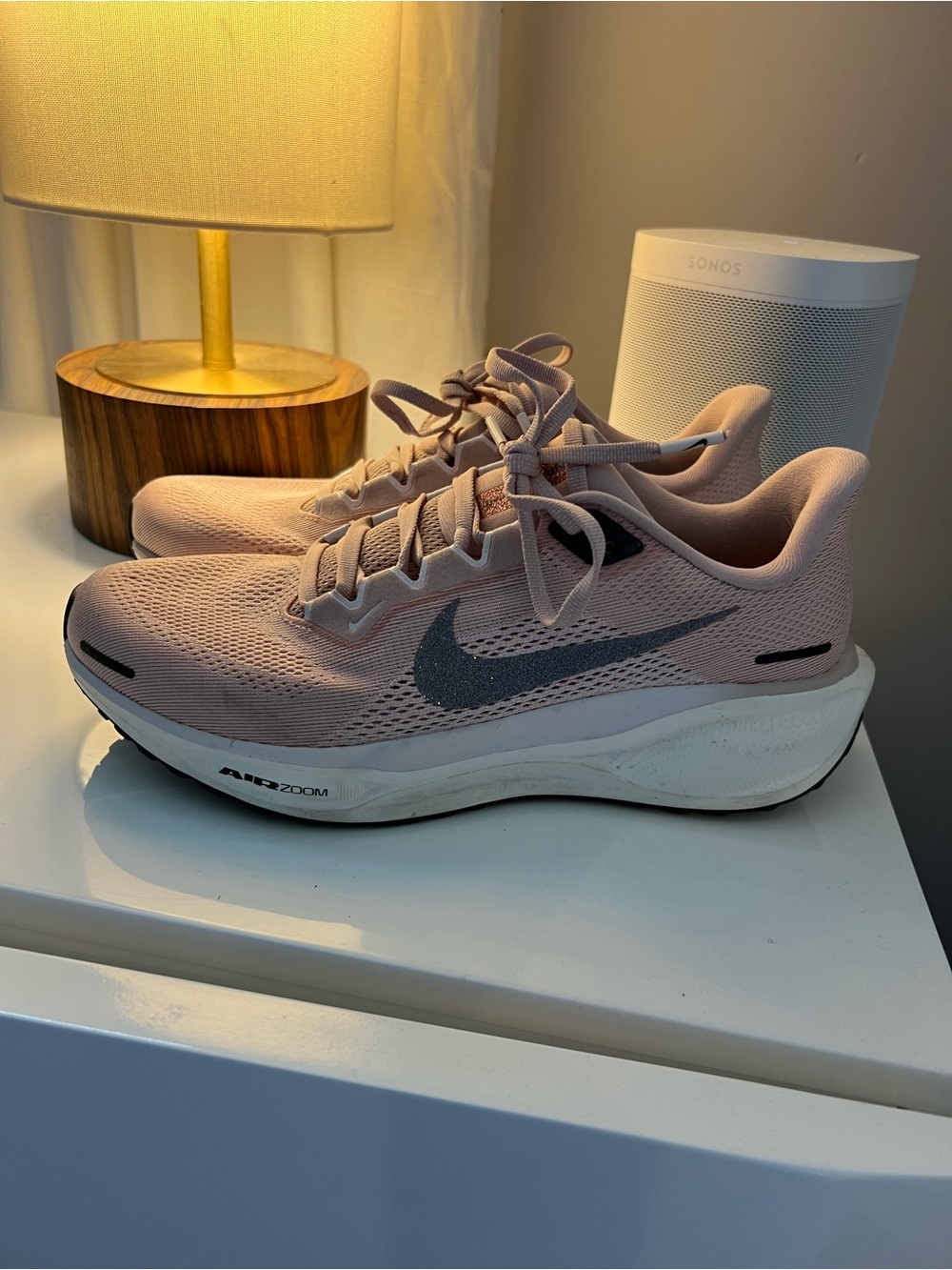 Nike AIr Pegasus Light Pink Slip-On Shoe (Pink)